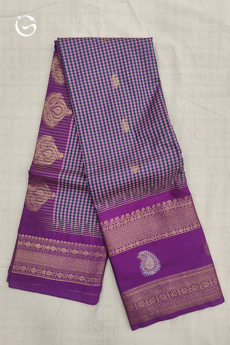 Gadwal Semi Pattu Saree